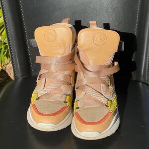 Chloe Sonnie High-Top Sneakers